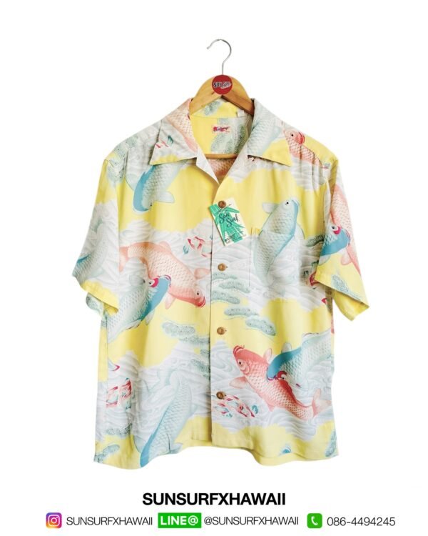 SUN SURF HAWAIIAN SHIRT "KOI"