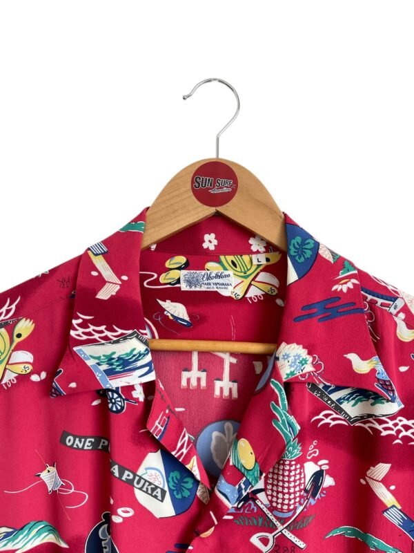 SUN SURF SPECIAL EDITION HAWAIIAN SHIRT “PURPLE HEARTS" - Image 2