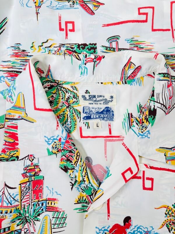 BEAM X SUN SURF HAWAIIAN SHIRT “UNITED AIRLINE” - Image 4