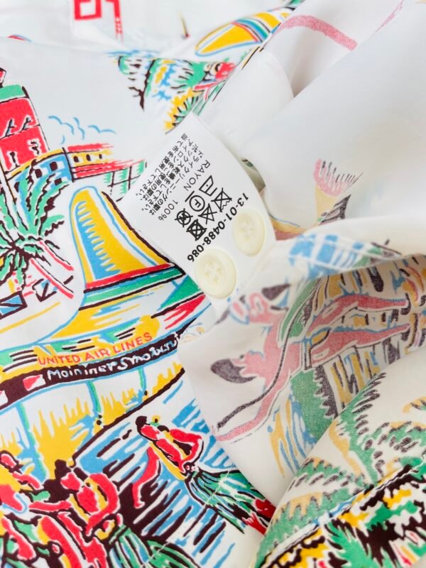 BEAM X SUN SURF HAWAIIAN SHIRT “UNITED AIRLINE” - Image 7