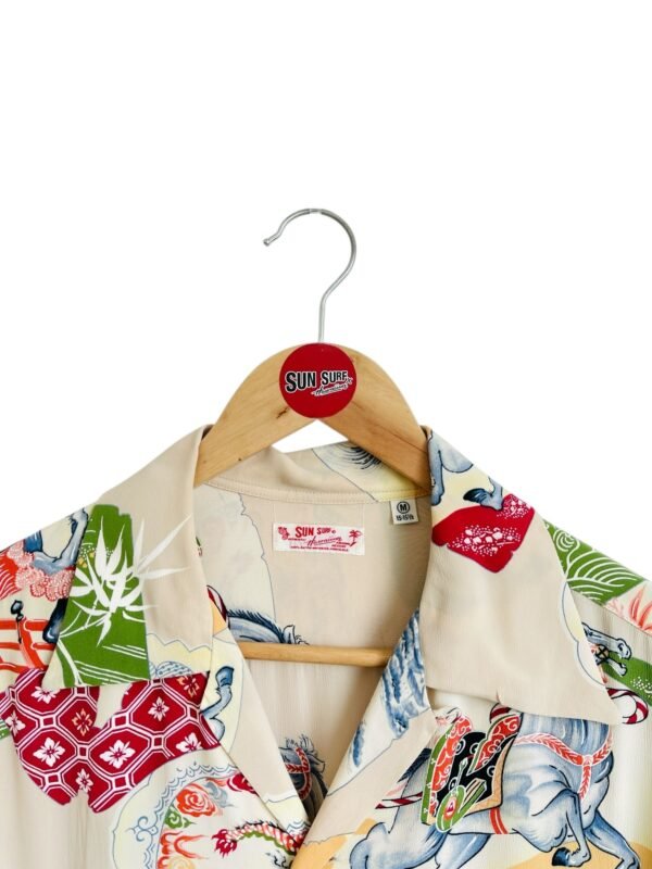 SUN SURF HAWAIIAN SHIRT "CAVALRY BATTLE" - Image 2