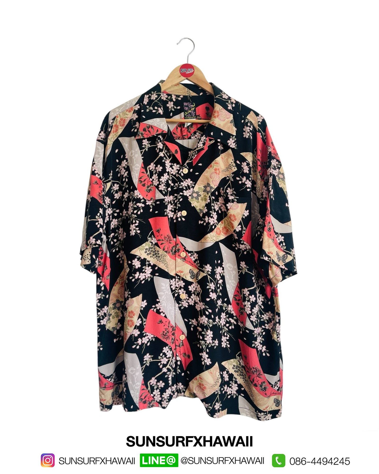 ONIWA SOTO HAWAIIAN SHIRT "Raijin & Fujin"