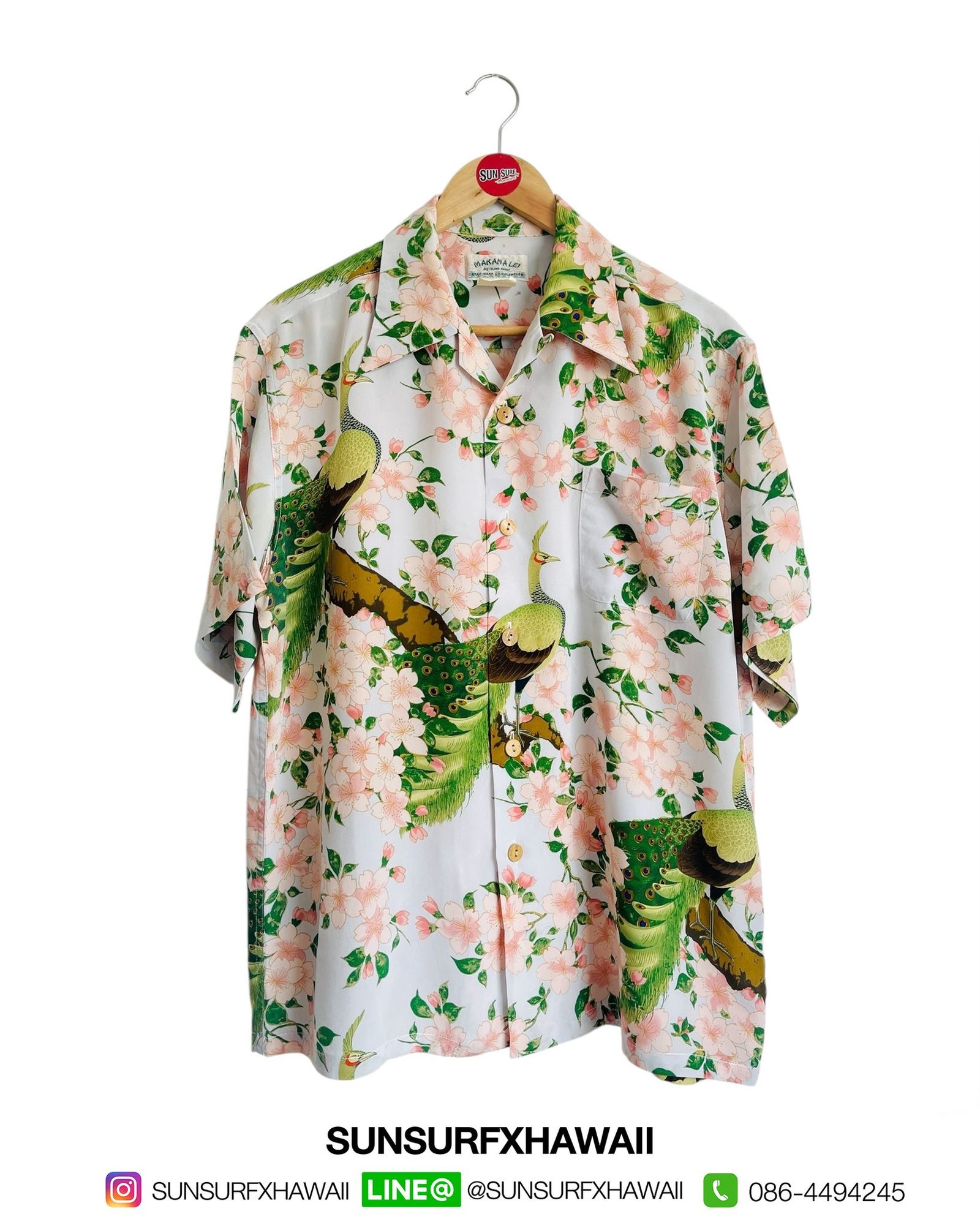 MAKANA LEI Hawaiin shirt "PIKAKE"