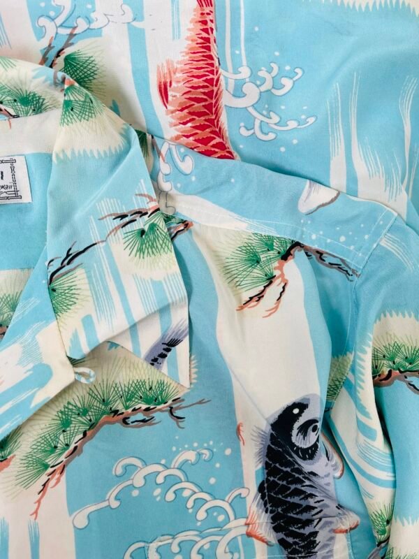 AVANTI HAWAIIAN SHIRT "SHOOT STRAIGHT CARPS" - Image 5