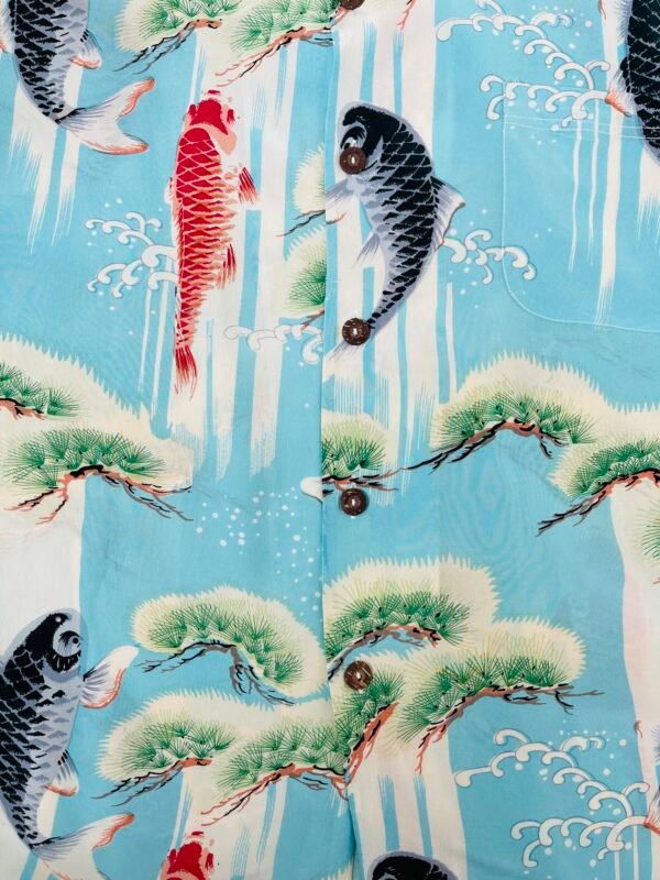AVANTI HAWAIIAN SHIRT "SHOOT STRAIGHT CARPS" - Image 6