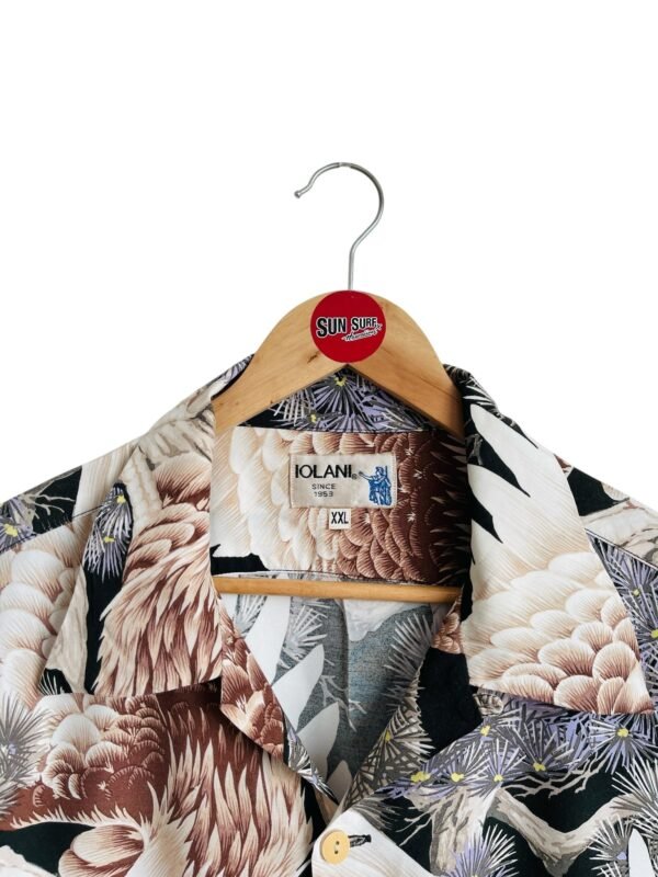 IOLANI HAWAIIAN SHIRT " BIG EAGLE " - Image 2