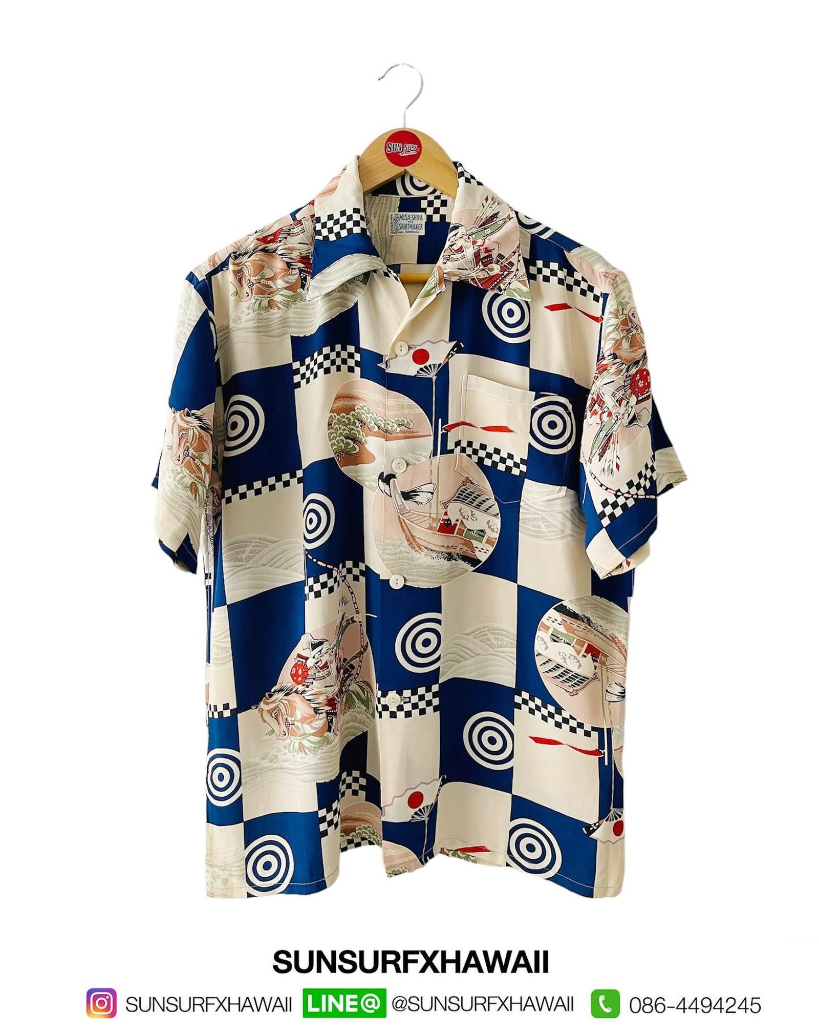 SUN SURF SPECIAL EDITION “SEKKU-DESIGN”　MUSASHIYA THE SHIRTMAKER