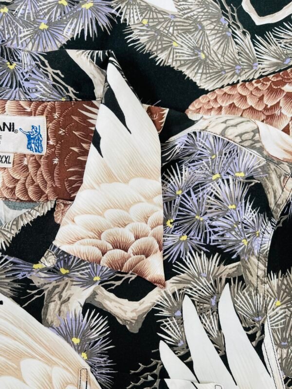 IOLANI HAWAIIAN SHIRT " BIG EAGLE " - Image 5