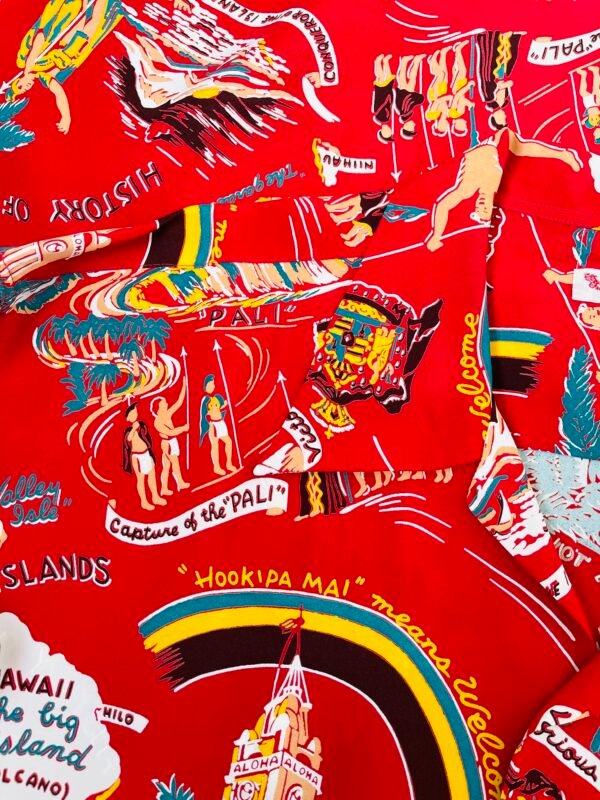 SUN SURF HAWAIIAN SHIRT "History of the ISLAND" - Image 5