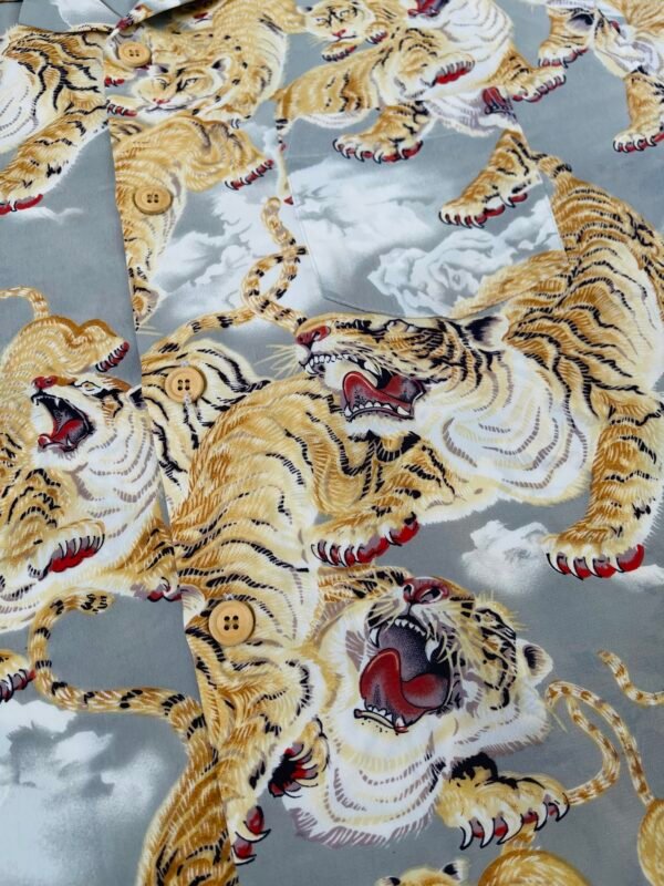 STEVENSON HAWAIIN SHIRT 'ONE HUNDRED TIGERS' - Image 5