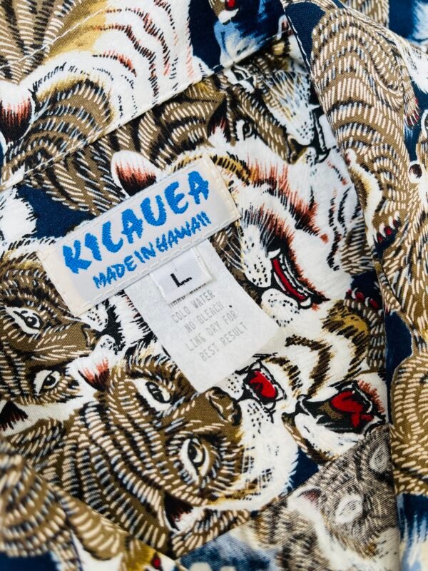 KILAUEA HAWAIIAN SHIRT "THE HUNDRED TIGER " - Image 7