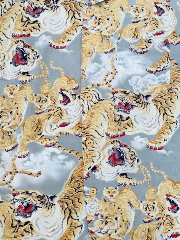 STEVENSON HAWAIIN SHIRT 'ONE HUNDRED TIGERS' - Image 7