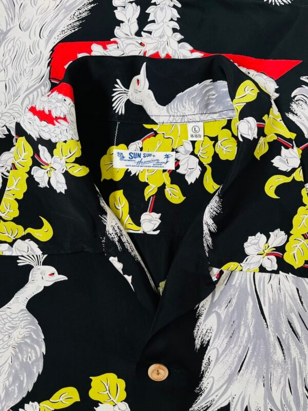 SUN SURF HAWAIIAN SHIRT "PIKAKE" - Image 4