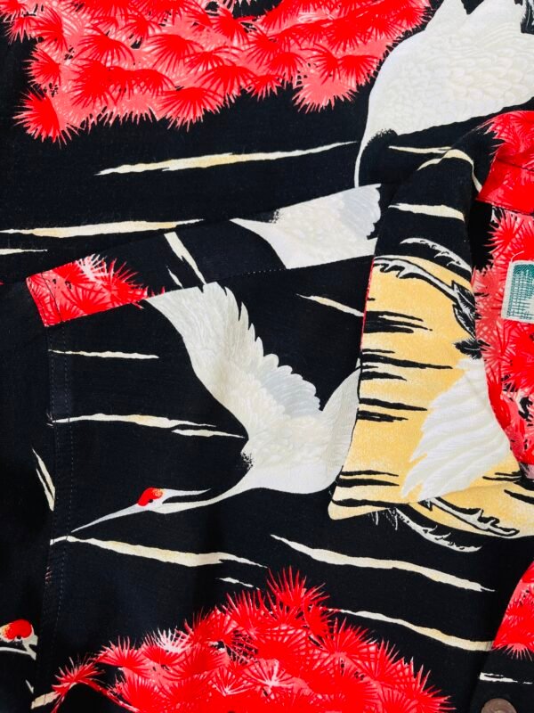 KAMEHAMEHA HAWAIIAN SHIRT " CRANE'S WORD OF COMMAND " - Image 5