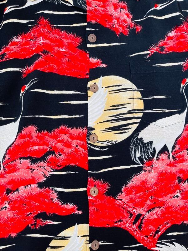 KAMEHAMEHA HAWAIIAN SHIRT " CRANE'S WORD OF COMMAND " - Image 6